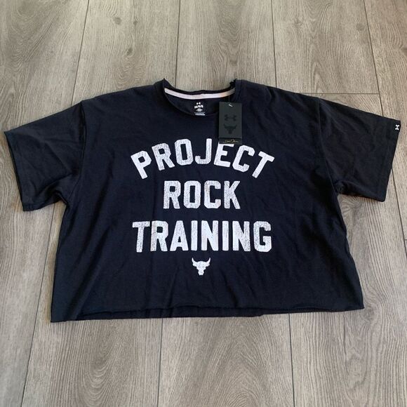 Under Armour Dwayne Johnson men’s cutoff tshirt - Picture 1 of 3